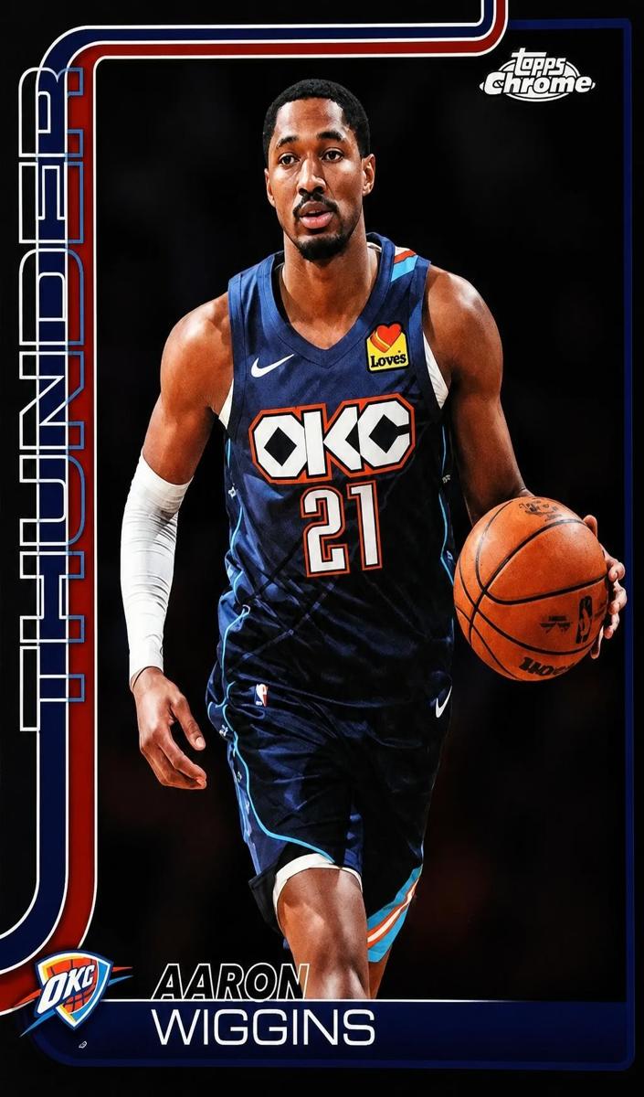2025 Aaron Wiggins #132
