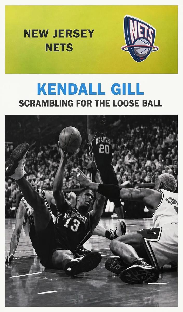 1998 Kendall Gill #114C