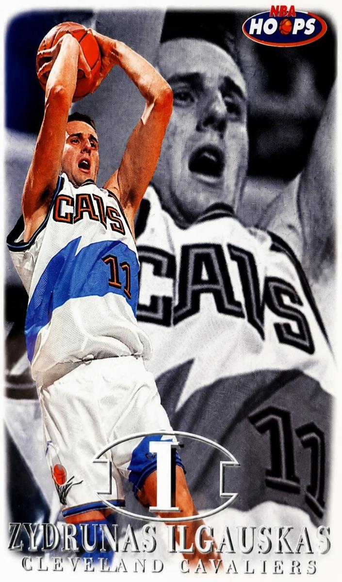 1998 Hoops Zydrunas Ilgauskas #6 card