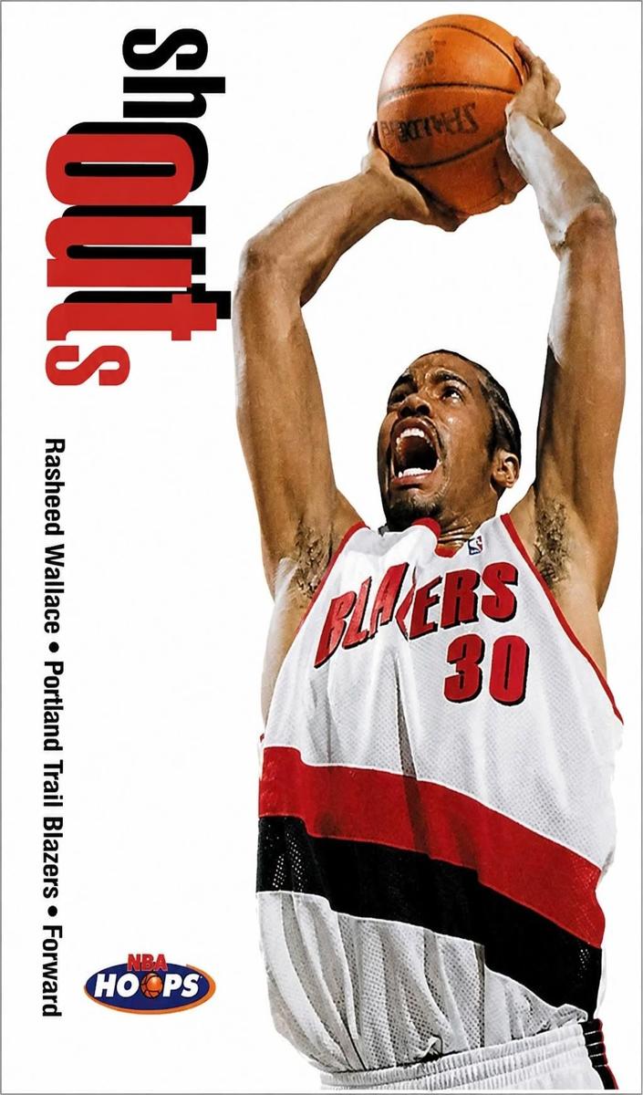 1998 Hoops Rasheed Wallace #29SO card