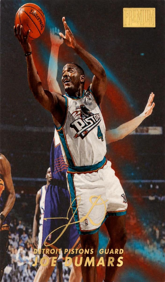 1998 Skybox Premium Joe Dumars #51 card