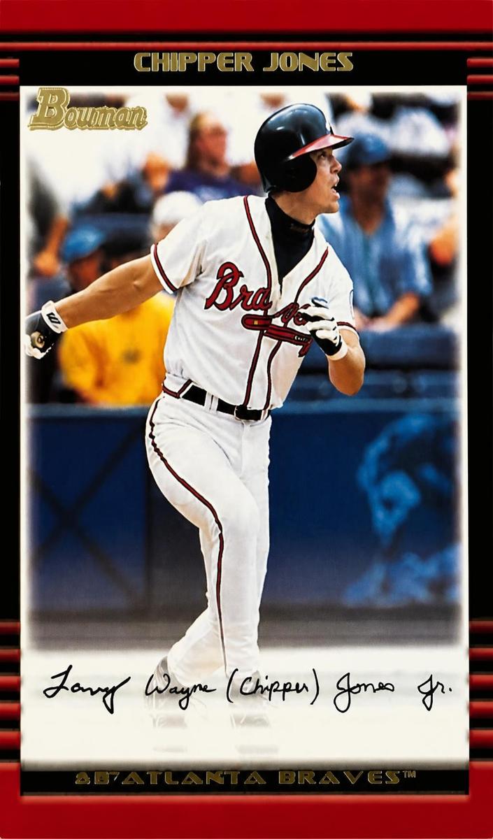 2002 Chipper Jones #80