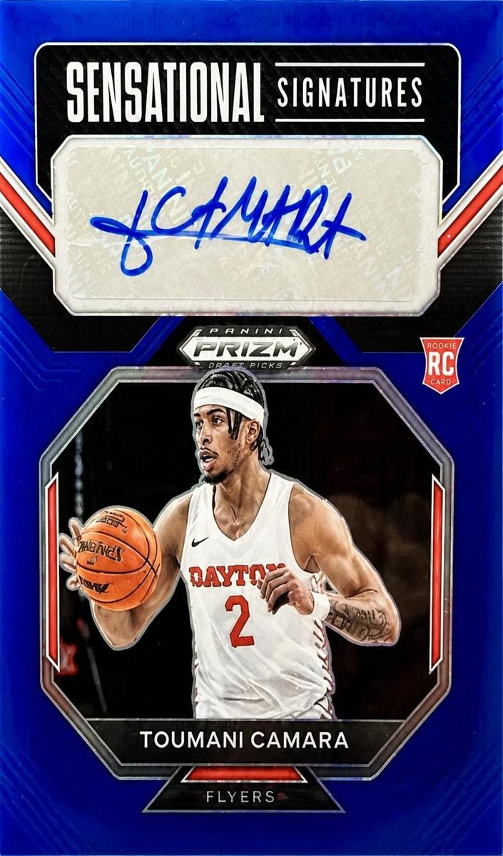 2023 Panini Prizm Draft Picks Toumani Camara #SS-TCM card