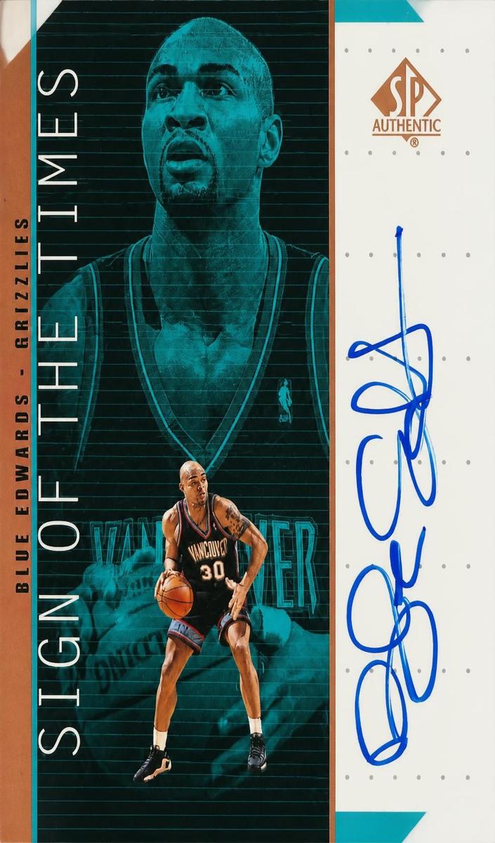1998 Blue Edwards [Bronze] #BE