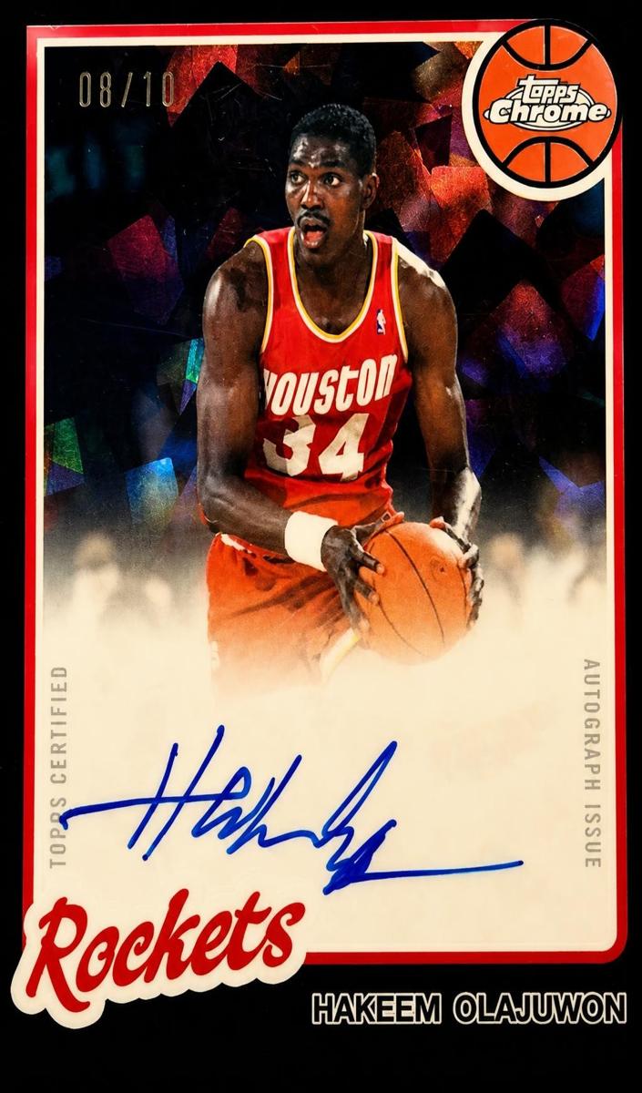 2025 Hakeem Olajuwon [Black] #80TBA-HO