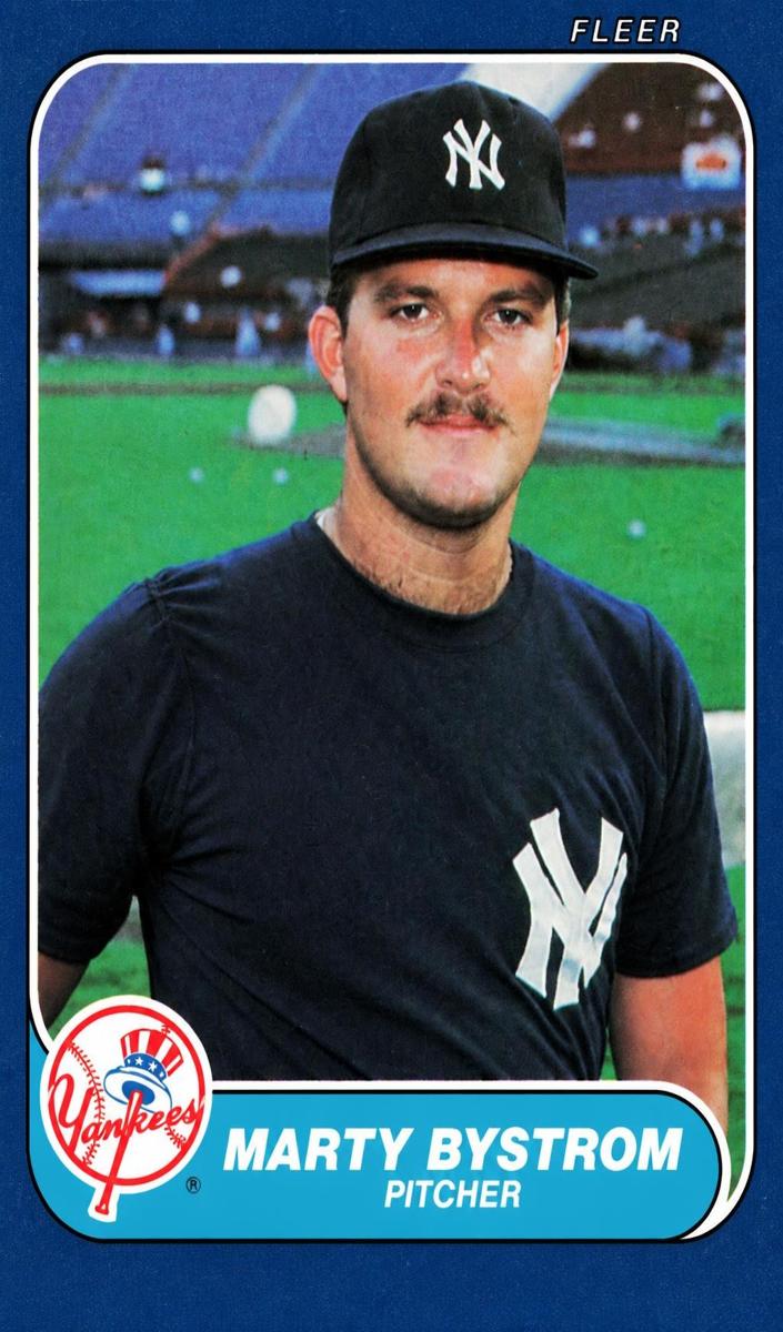 1986 Marty Bystrom #102