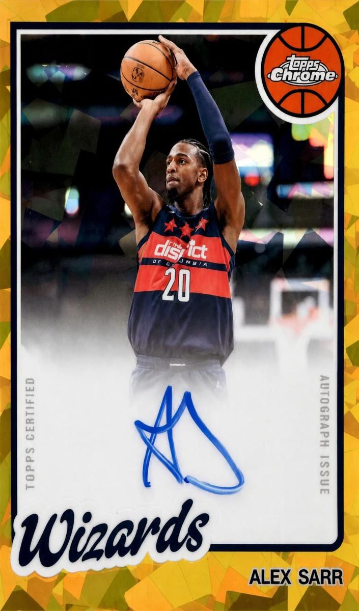 2025 Alex Sarr [Gold] #80TBA-AS