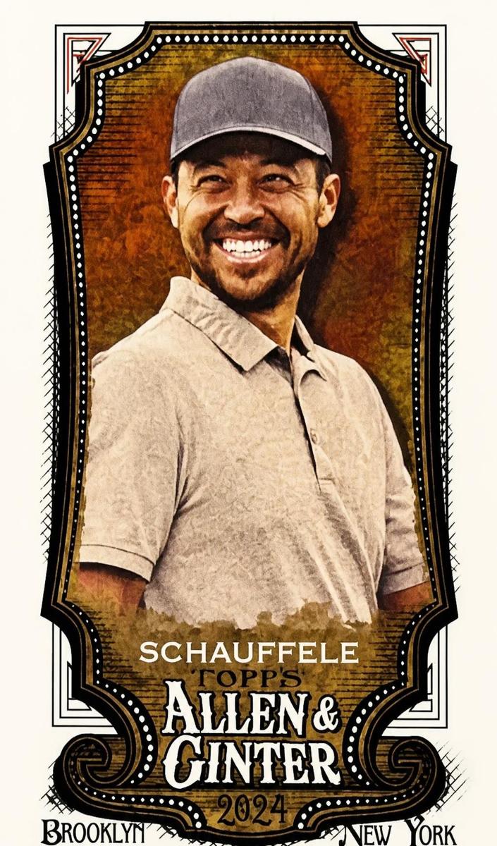 Xander Schauffele - 2024 Topps Allen & Ginter Baseball