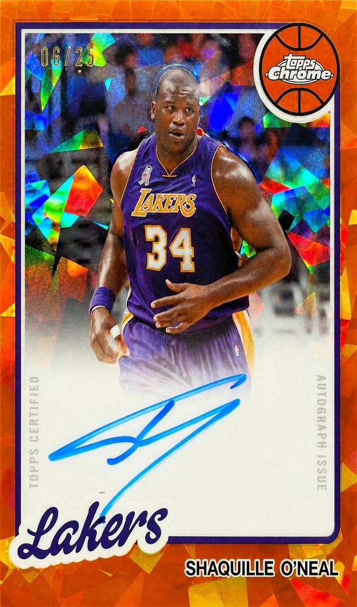 2025 Shaquille O'Neal [Orange] #80TBA-SO