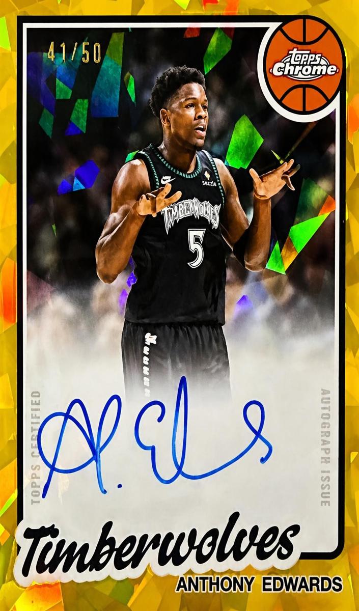 2025 Anthony Edwards [Gold] #80TBA-AE