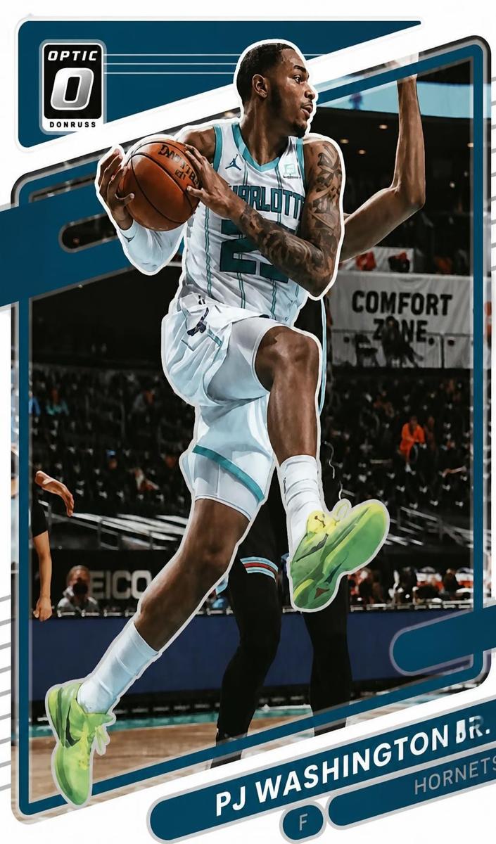 2021 Donruss Optic PJ Washington Jr. #110 card