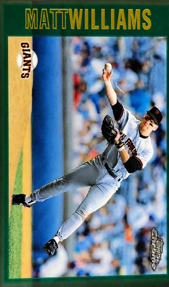 1997 Topps Chrome Matt Williams #132 card