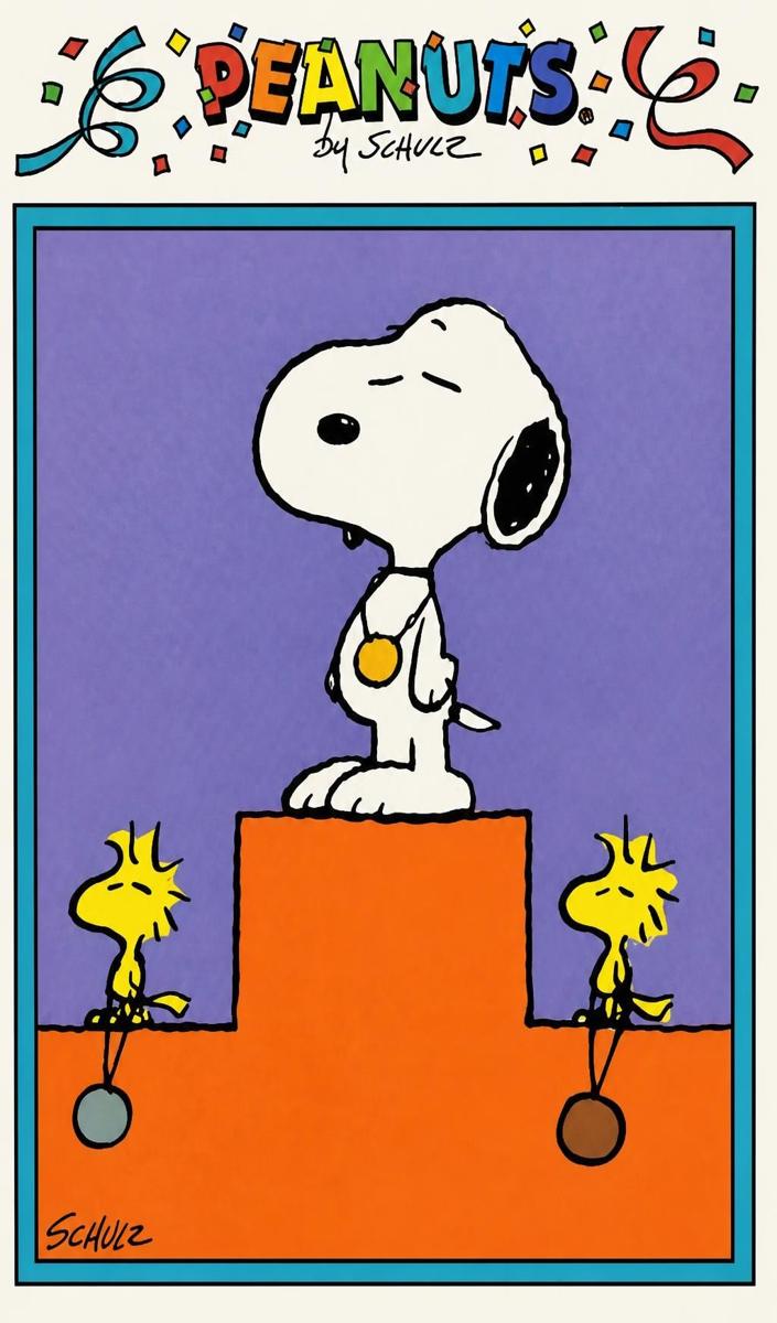 Olympics  - 1991 Tuff Stuff Peanuts Preview