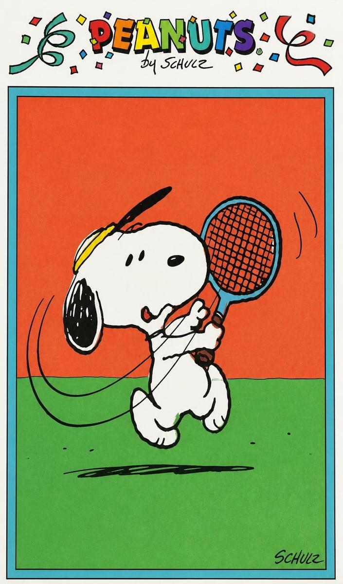 Tennis - 1991 Tuff Stuff Peanuts Preview