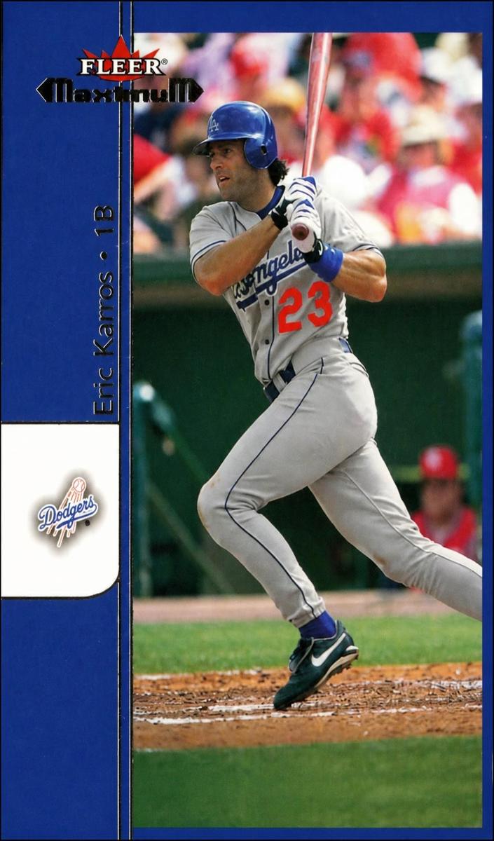 2002 Fleer Maximum Eric Karros #165 card
