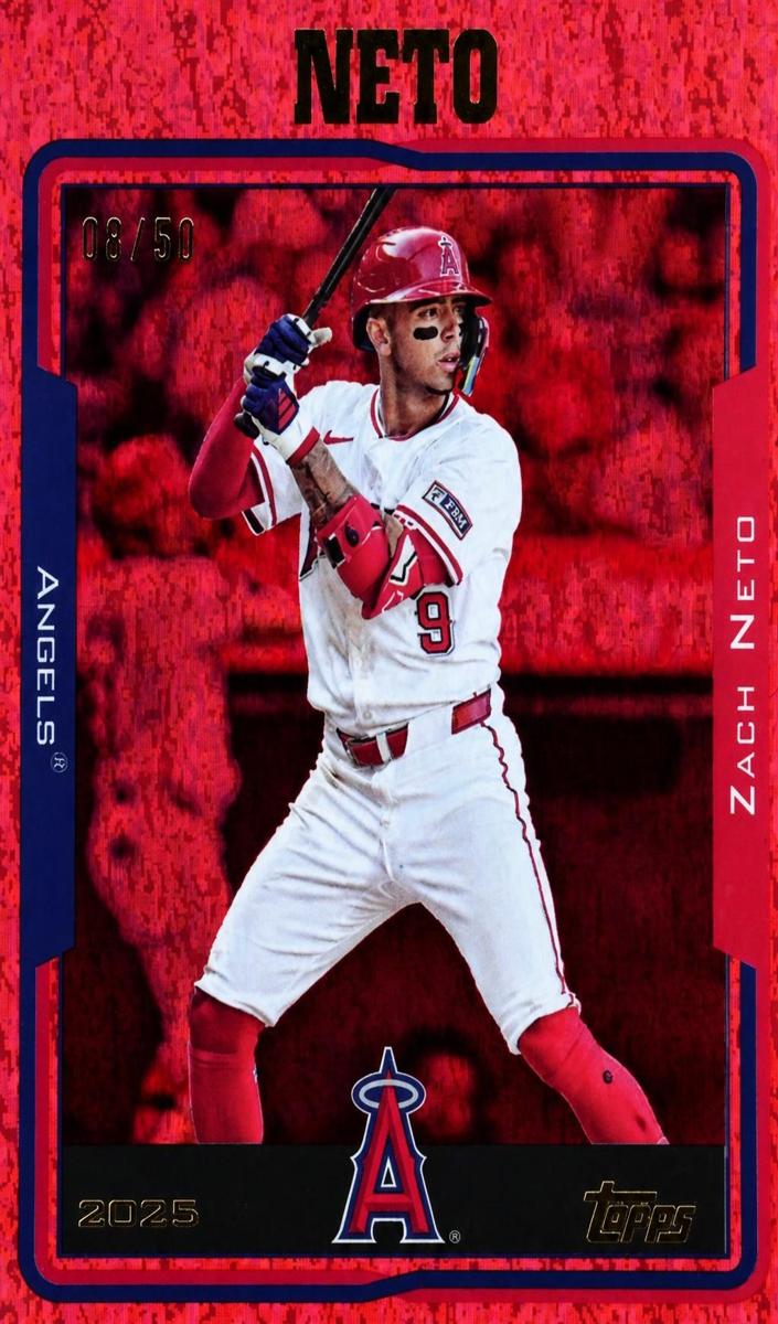 2025 Zach Neto [Red Hot Foilboard] #247