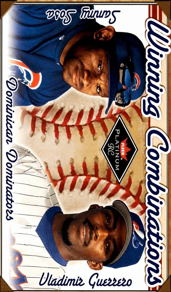 2001 Sammy Sosa / Vladimir Guerrero #19