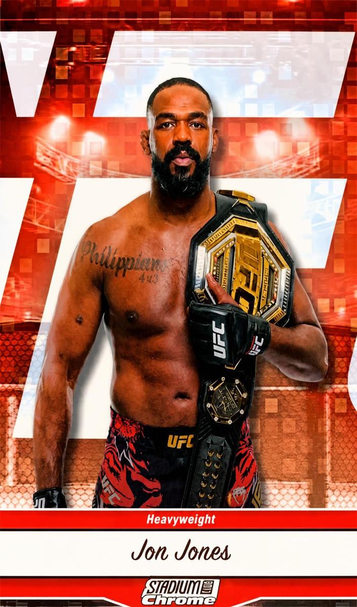 Jon Jones - 2025 Topps Stadium Club UFC