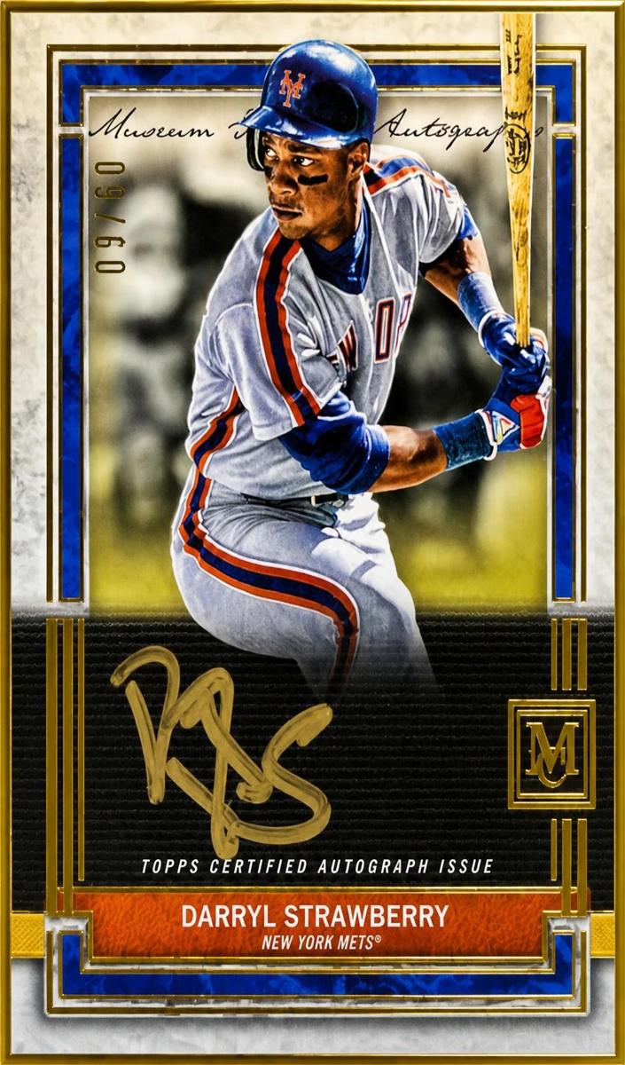 2020 Darryl Strawberry [Gold] #MFA-DS