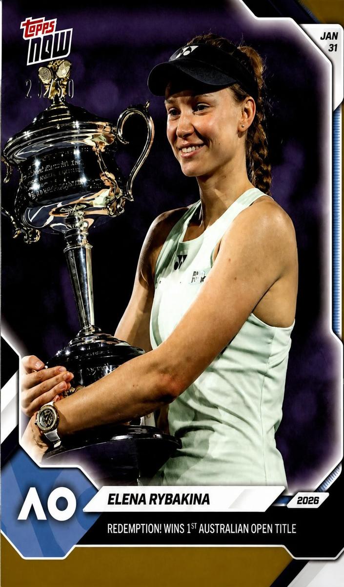 2026 Elena Rybakina [Gold Foil] #10