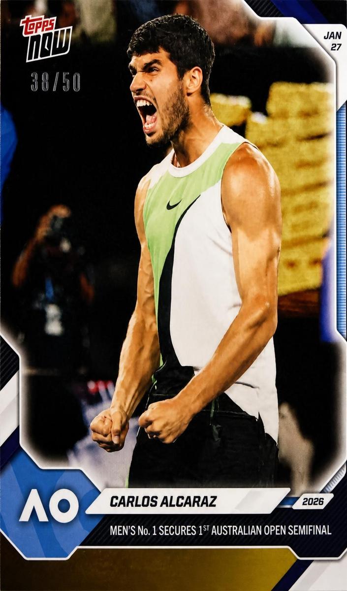 2026 Carlos Alcaraz [Gold Foil] #5