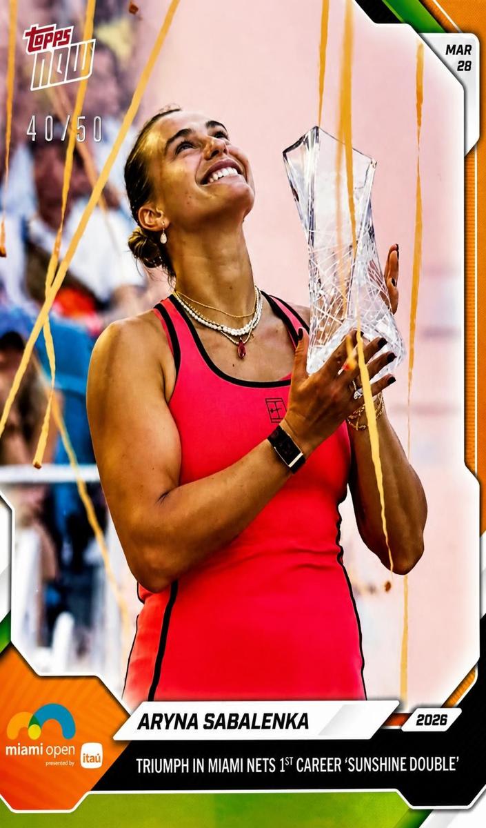 2026 Aryna Sabalenka [Gold Foil] #13