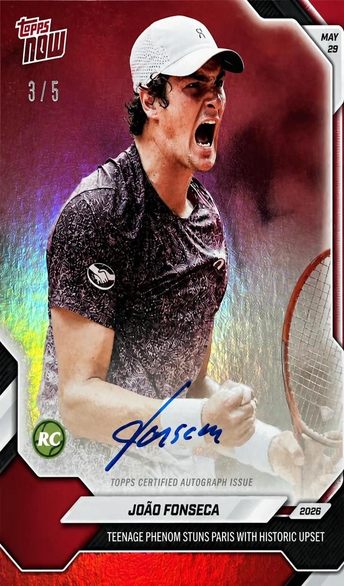 2026 Joao Fonseca [Red] #15-A