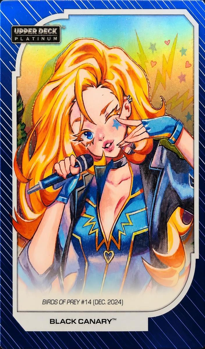 2026 Black Canary [Blue Rainbow] #197
