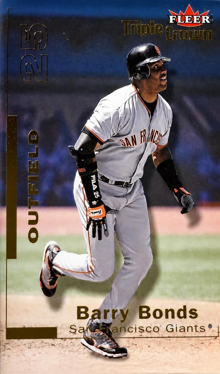 2001 Barry Bonds #9