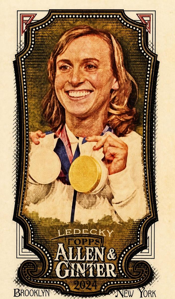 Katie Ledecky - 2024 Topps Allen & Ginter Baseball