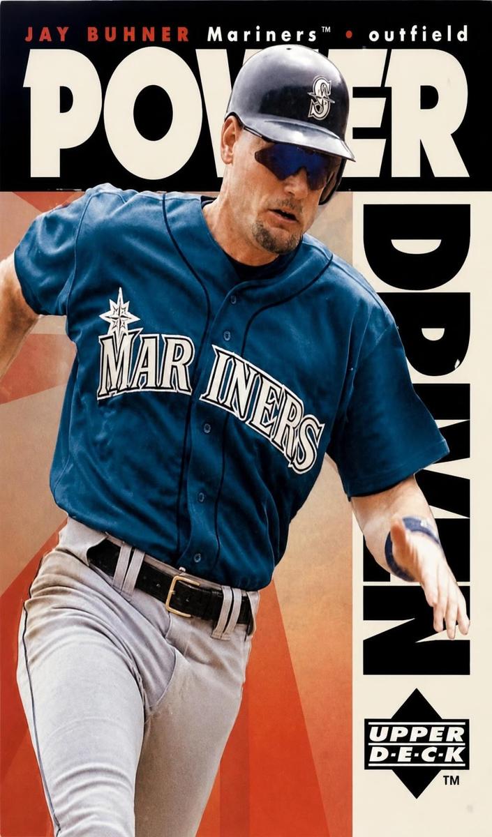 1996 Upper Deck Jay Buhner #PD3 card