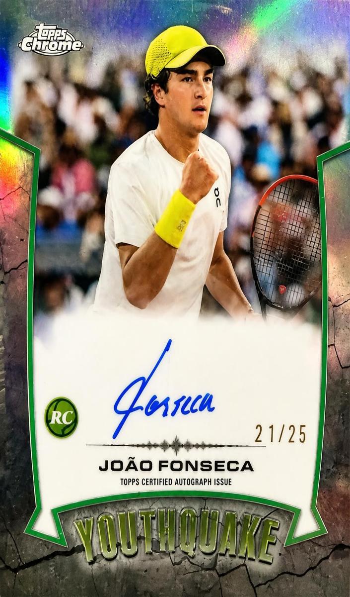 Joao Fonseca - 2026 Topps Chrome Tennis