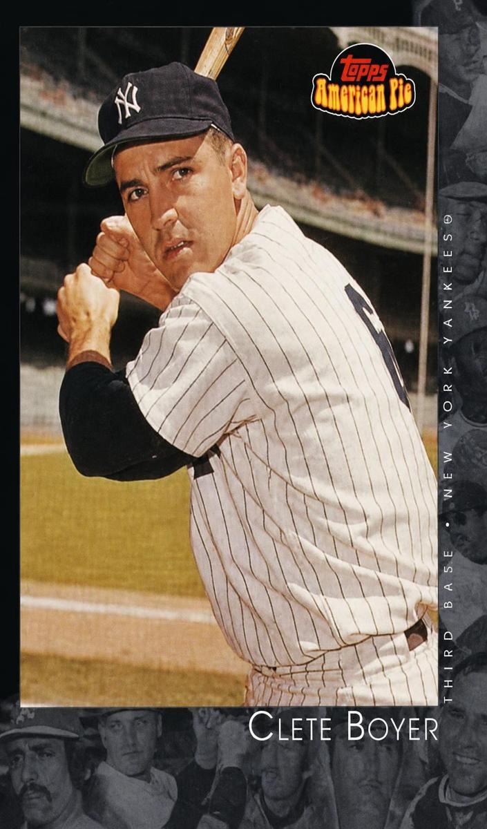2001 Topps American Pie Clete Boyer #16 card