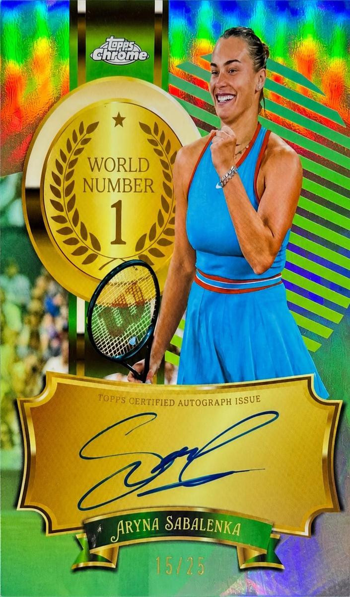 Aryna Sabalenka - 2026 Topps Chrome Tennis