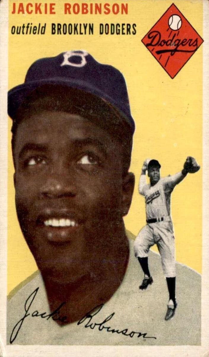 Jackie Robinson 1954 Topps Baseball