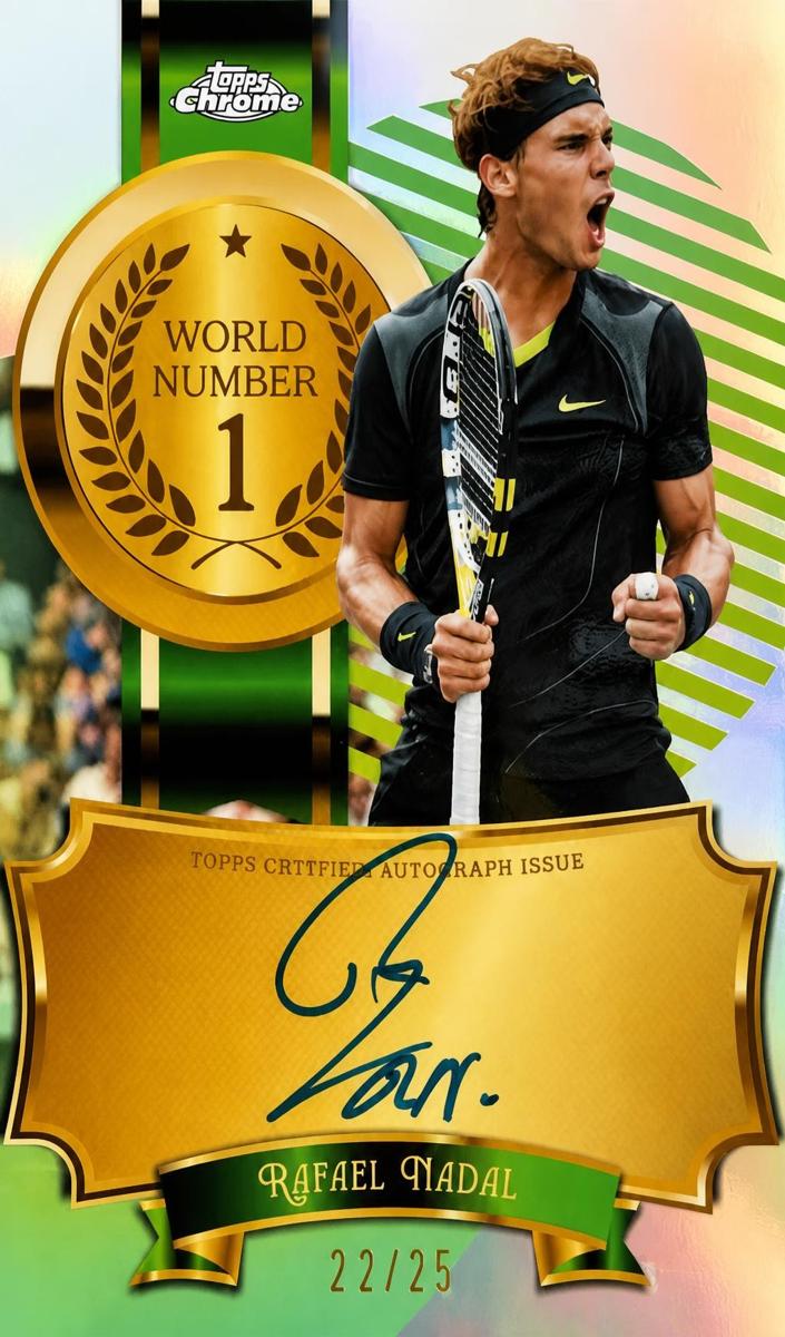 Rafael Nadal - 2026 Topps Chrome Tennis