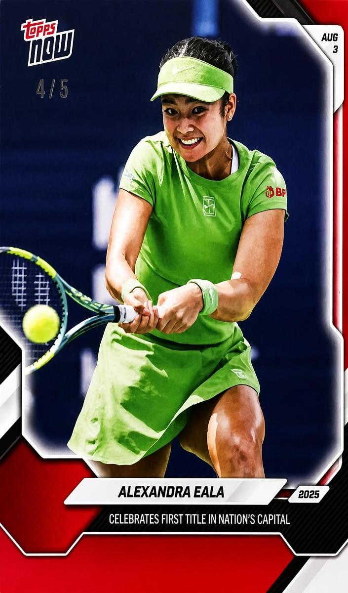 2026 Alexandra Eala [Red Foil] #18