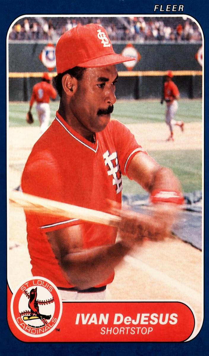 1986 Ivan DeJesus #34