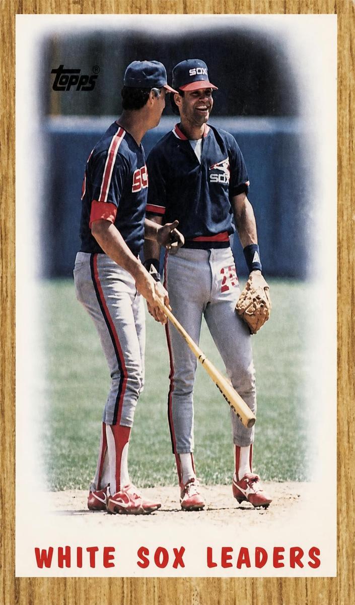 White Sox Leaders 1987 Topps Baseball